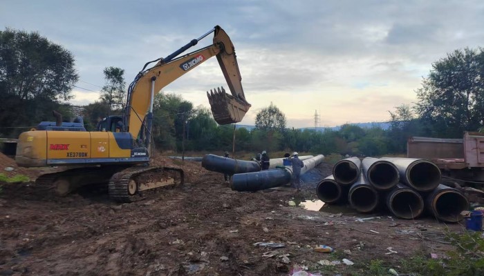 晝夜攻堅保供暖！臨洮縣城北片區(qū)供熱改造項目沖刺最后關鍵期